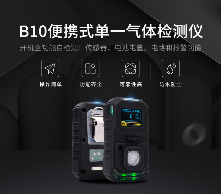 B10便携式简单气体检测仪